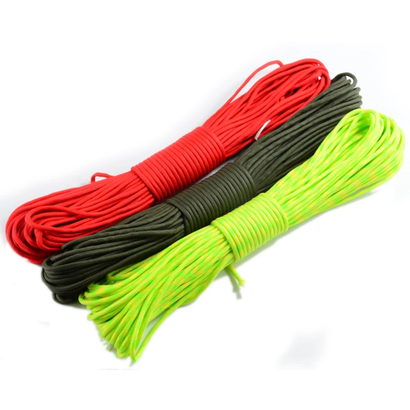 

4mm rope paracord 550 outdoor survival paracord with 7 cores for camping, Over 200 colors