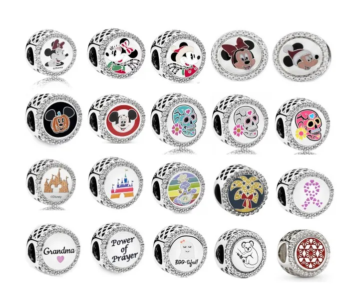 

Silver Pandora Charms Beads Jewelry