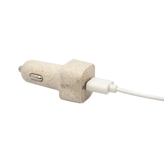 

Fast charging micro car power charger qc 3.0 for cell phone mini car charger qc 3.0, Beige