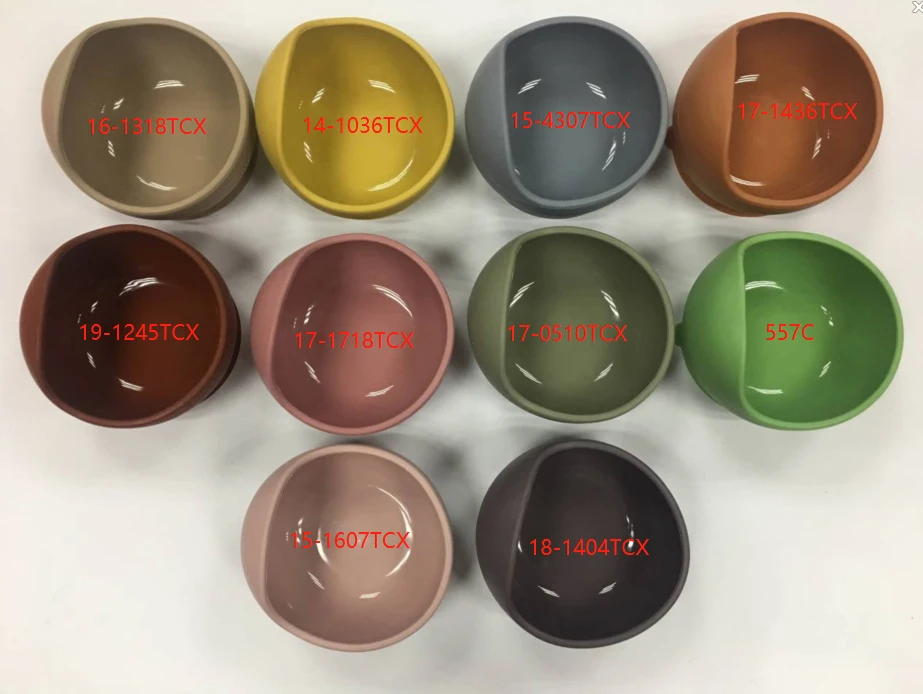 
Portable Kids Toddler Baby Silicone Feeding Suction Bowl with Wood Spoon 