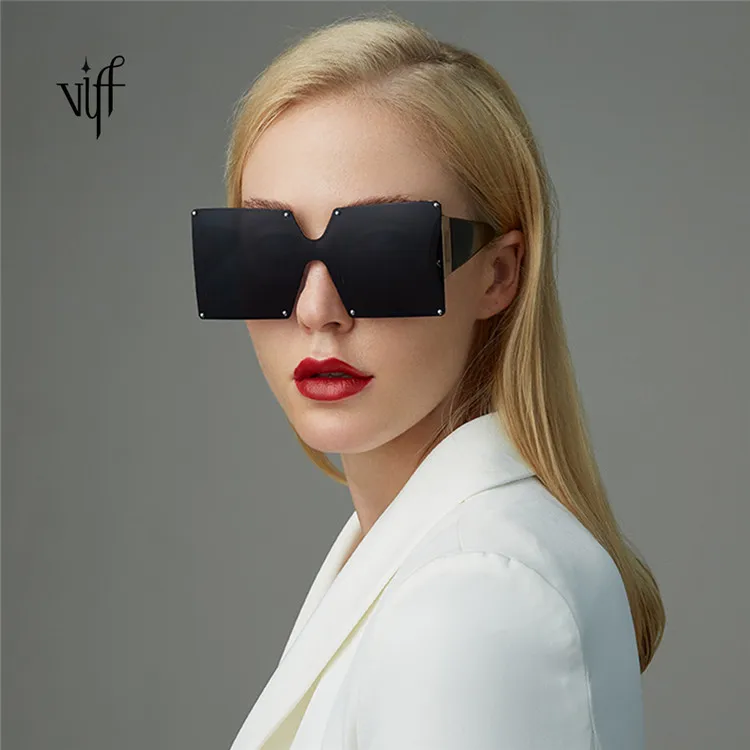 

VIFF HM16550 High-end Custom Squared Sunglasses Wholesale Fashion Woman Oversized Sunglasses