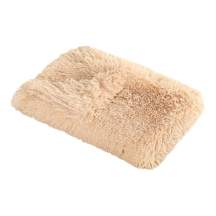 

Wholesale 50% OFF Multiple Colour Plush Pet Bed Mat Fluffy Puppy Cat Blanket Throw Washable Pet Dog Blanket, Picture