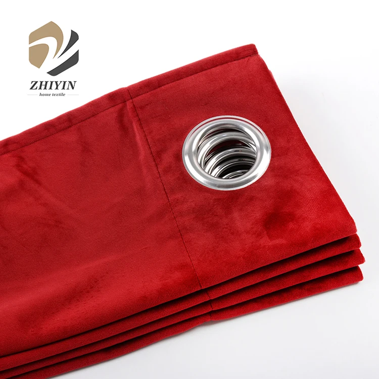 100%polyester curtains for the living room ready made