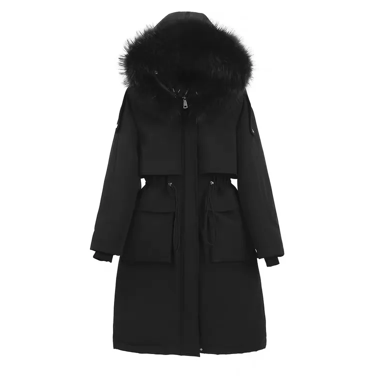 

Latest new arrival fashion custom color long winter women down coat