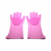 

Slip-Resistant Magic Silicone Dishwashing Gloves For Kitchen