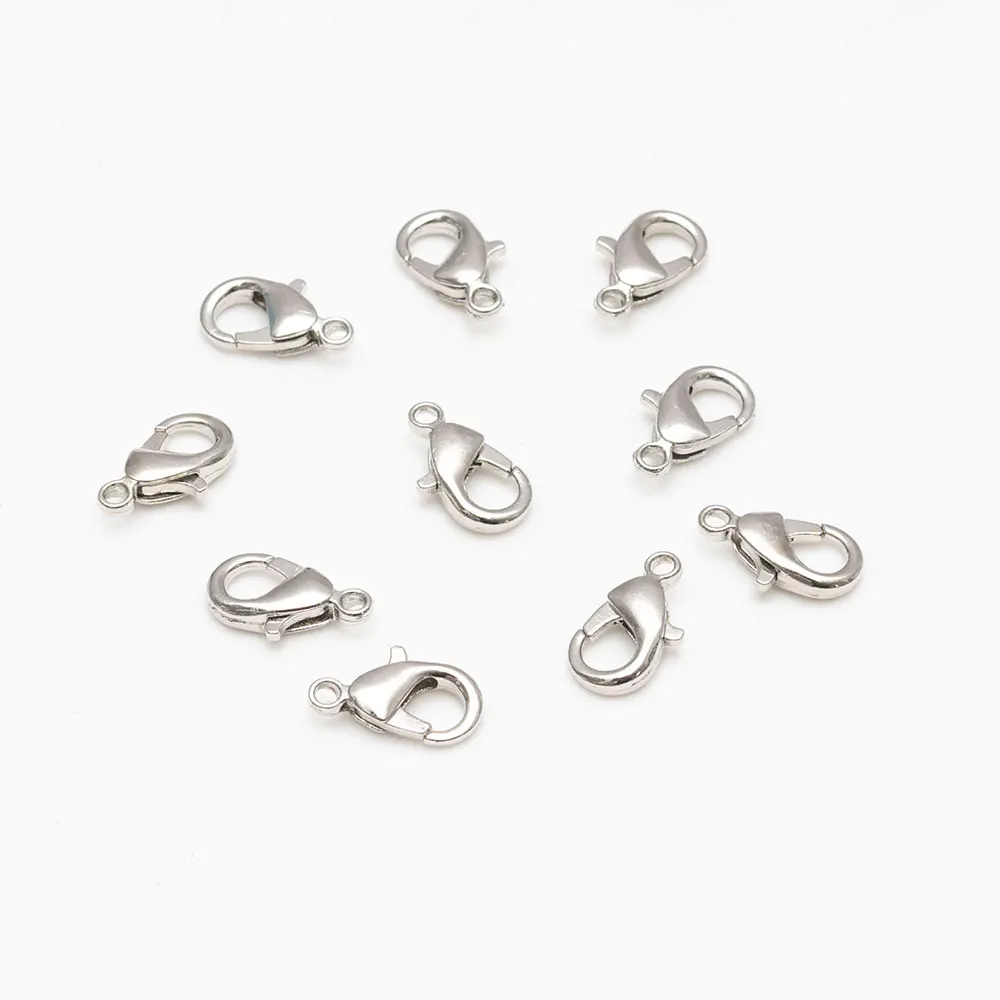 

902# Metal Zinc Alloy Lobster Clasp for Jewelry Finding DIY Necklace Making Wholesale Excellent High Quality Clasp, Nickel