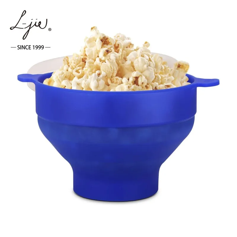 

Food Grade Popcorn Silicone Bowl For Microwave Oven Popcorn Maker Bowl