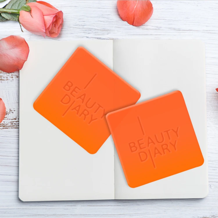 

Ready to ship wholesale natural organic soap handmade vegan deep cleansing blood orange handmade soap