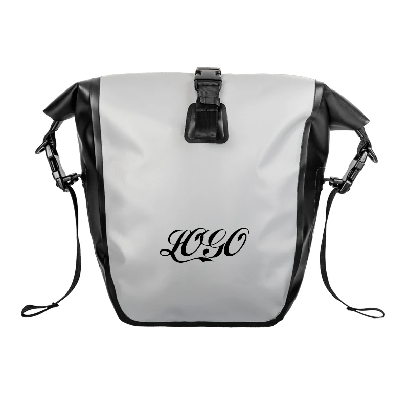 

Professional cycling accessories waterproof bike pannier bag bicycle cargo rack saddle bag