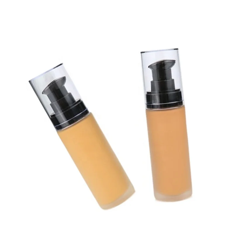 

Private Label Professional supplier cosmetic makeup foundation cream delicate glossy water Brightening makeup liquid foundation, Multi-colors