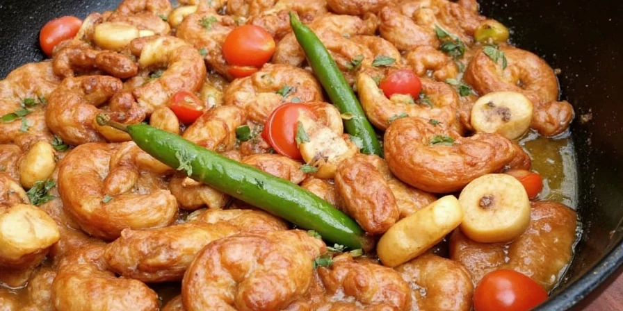 Garam Masala Chicken Primavera