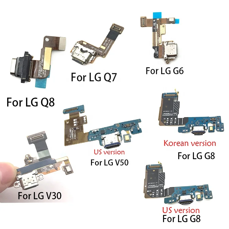 

Original quality Price For LG G6 G7 G8 Q7 Q8 V30 V40 V50 K51 USB Charger Doc Part Flex Cable Replacement Accessories Parts