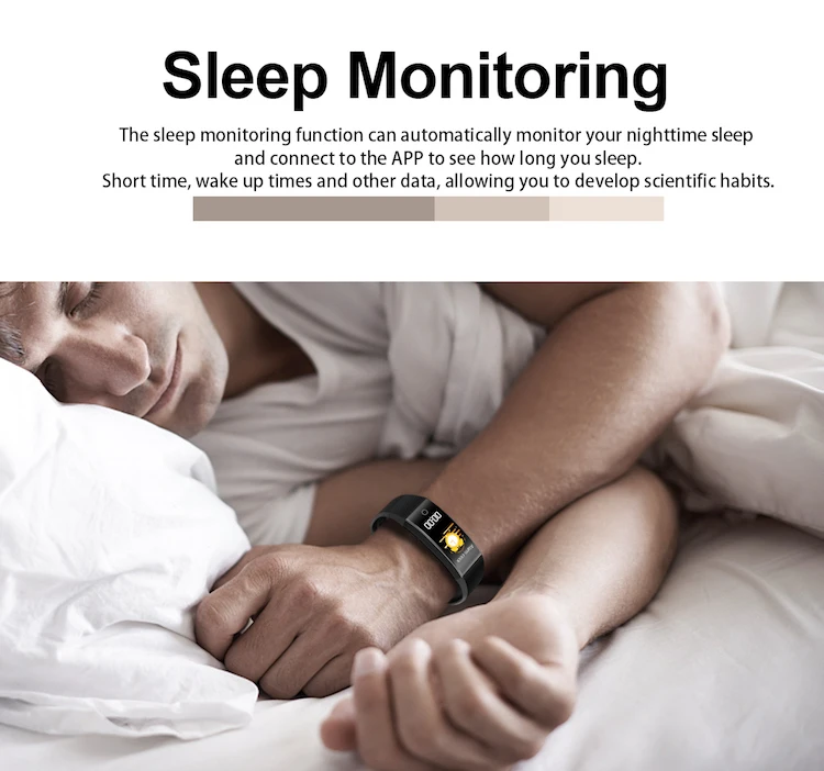 cheap smart bracelet QW18T smart temperature bracelet heart rate smart watch body temperature