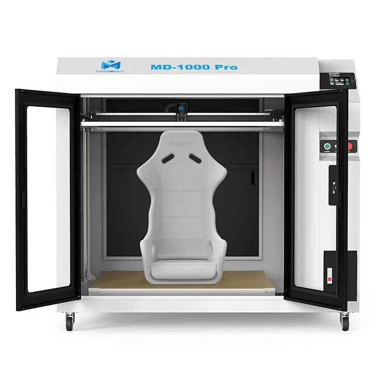 

Hot selling 1000*1000*1000mm special offer md 1000 pro fdm auto parts serial carbon fiber 3d printer