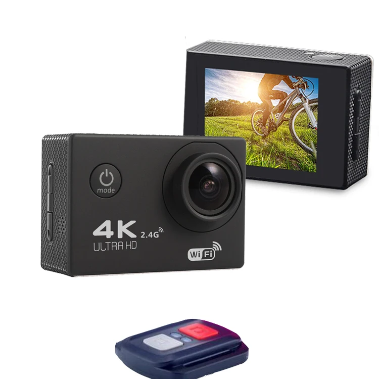 

In Stock Camara De Accion Aksiyon Kamera Bicicleta Video Waterproof Full hd 1080P 4K Game Helmet Sport Waterproof Action Camera