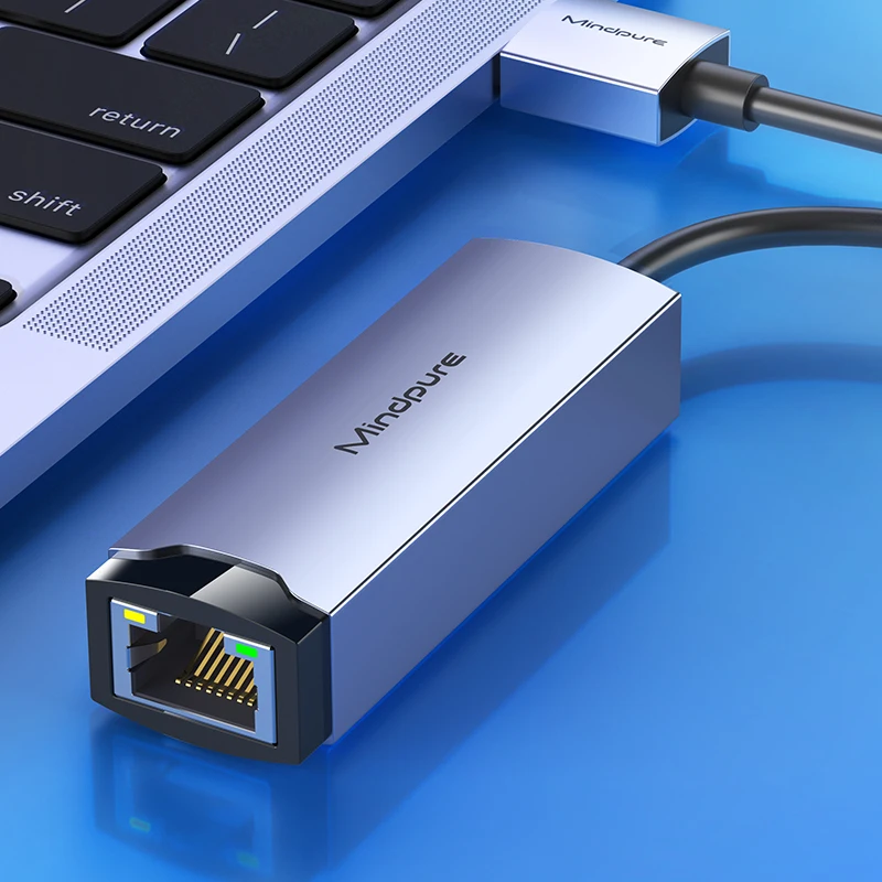 

Mindpure High Speed USB 3 1 Type C to RJ45 Ethernet Gigabit Lan Adapter network Laptop Connector Data Output Transmission