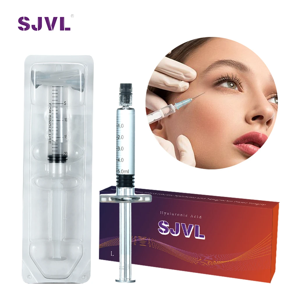 

2020 Hot Sale 1ml Ha Injectable Facial Dermal Fillers For Lip Augmentation With CE