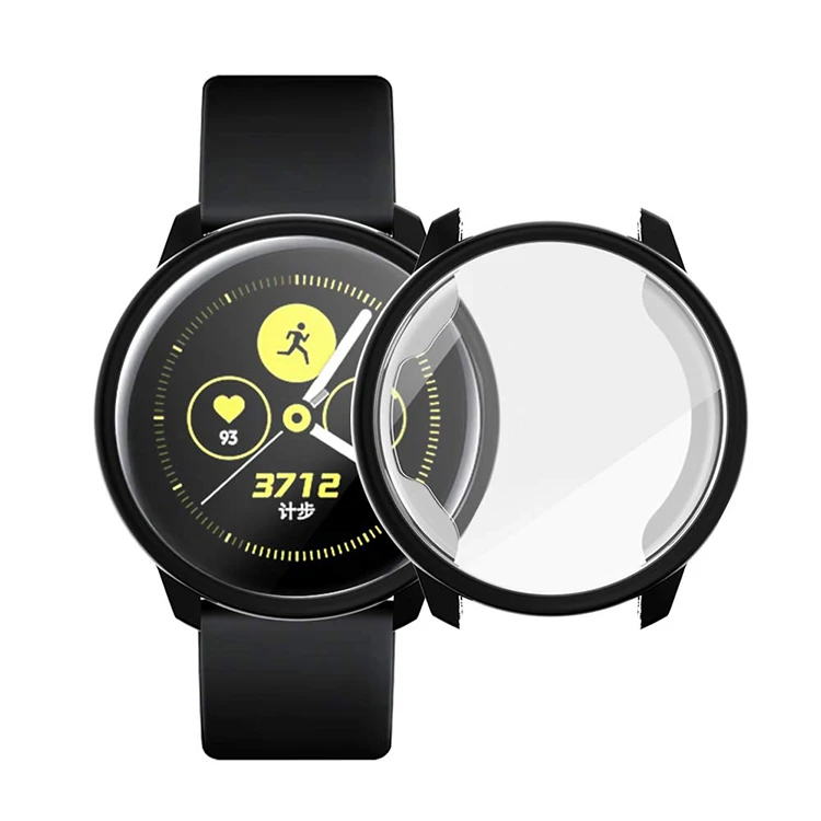 

For Samsung Galaxy Active2 Case Tpu Pc With Screen Protector Glass Frame Covers For Galaxy Active 1/2 Watch Cases