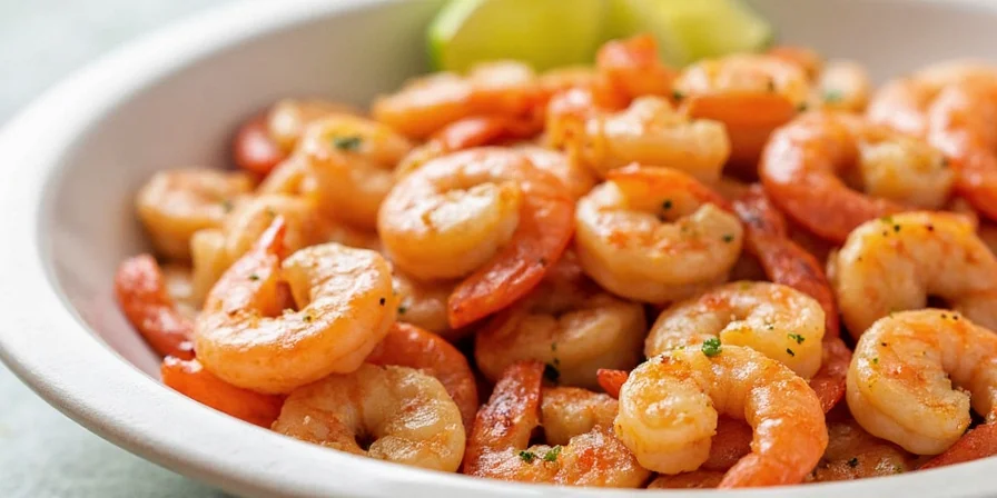 Comparison chart of different easy shrimp seasoning blends.