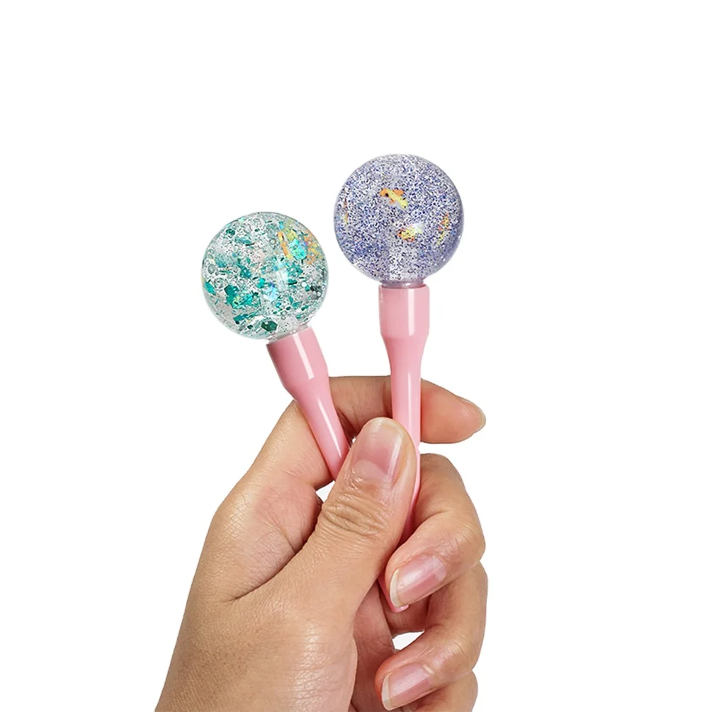 

Creative Gift Shiny Star Lollipop Lip Gloss Private Label Moisturizing Repair Crystal Ball Lip Glaze Nutritious Hydrating