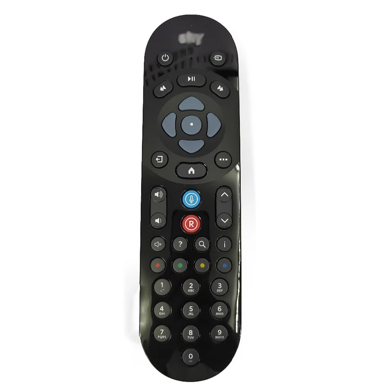 

High quality New remote for Sky-Q `Mini set top Box Infrared Voice Search Blutooth tv Remote Control, Black