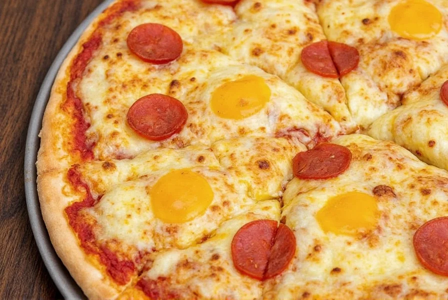 Pizza crust comparison between regular flour and cornmeal