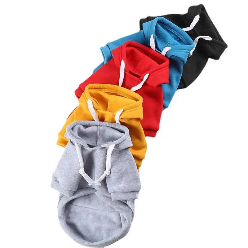 

Casual Leisure Pet Clothes For Resell Pet Clothes Dog Casual Sport Hoodie Jacket With Snacks Pocket Dog Coats Pet Clothes Winter, Yellow, red, light grey, blue, black