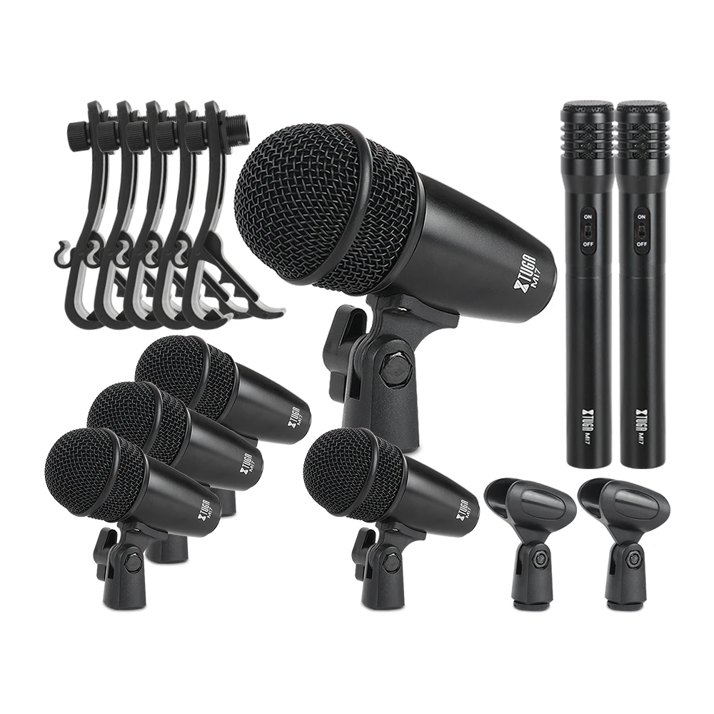 

Delicate Drum Microphone Professional Performance Playing Set