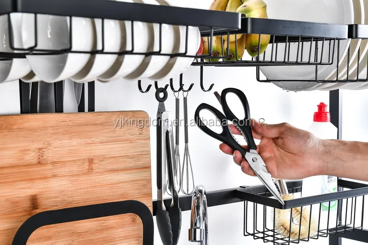over sink dish rack