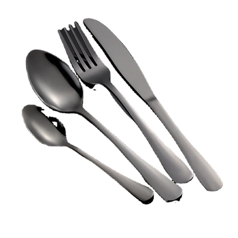 

Amazon Utensil Fork Knife Spoon flatware stainless steel cutlery restaurant stainless steel gold silver flatware tableware set