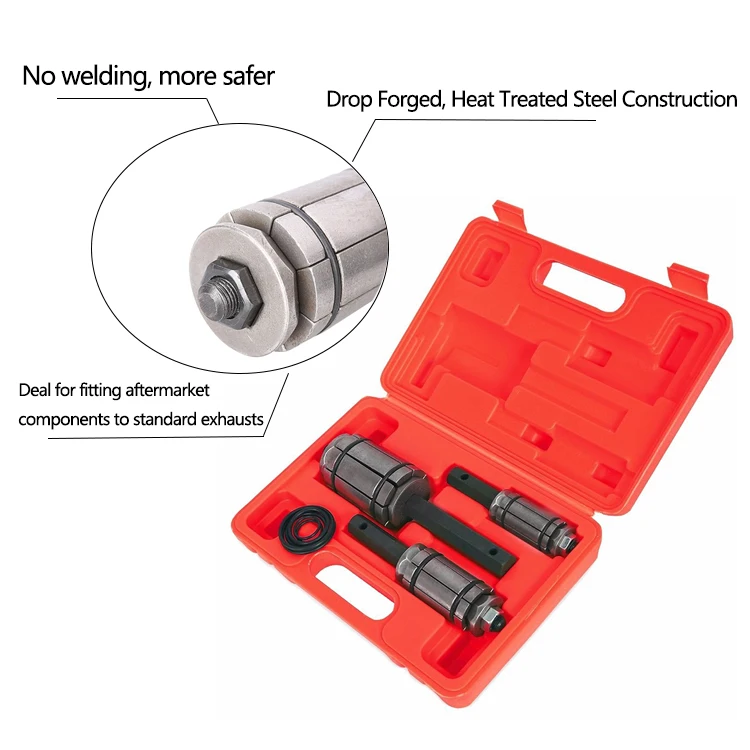 3pc Set Exhaust Muffler Spreader Tool 11/18'' To 31/2'' / Tail Pipe