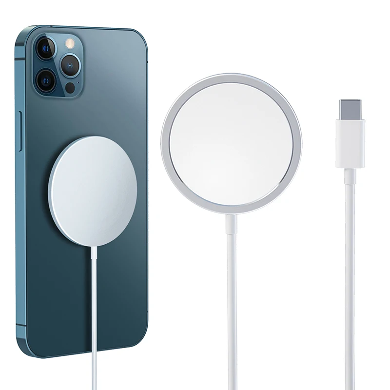 

For Apple iPhone Wireless Magnetic Charger PD Fast Charger, Sliver