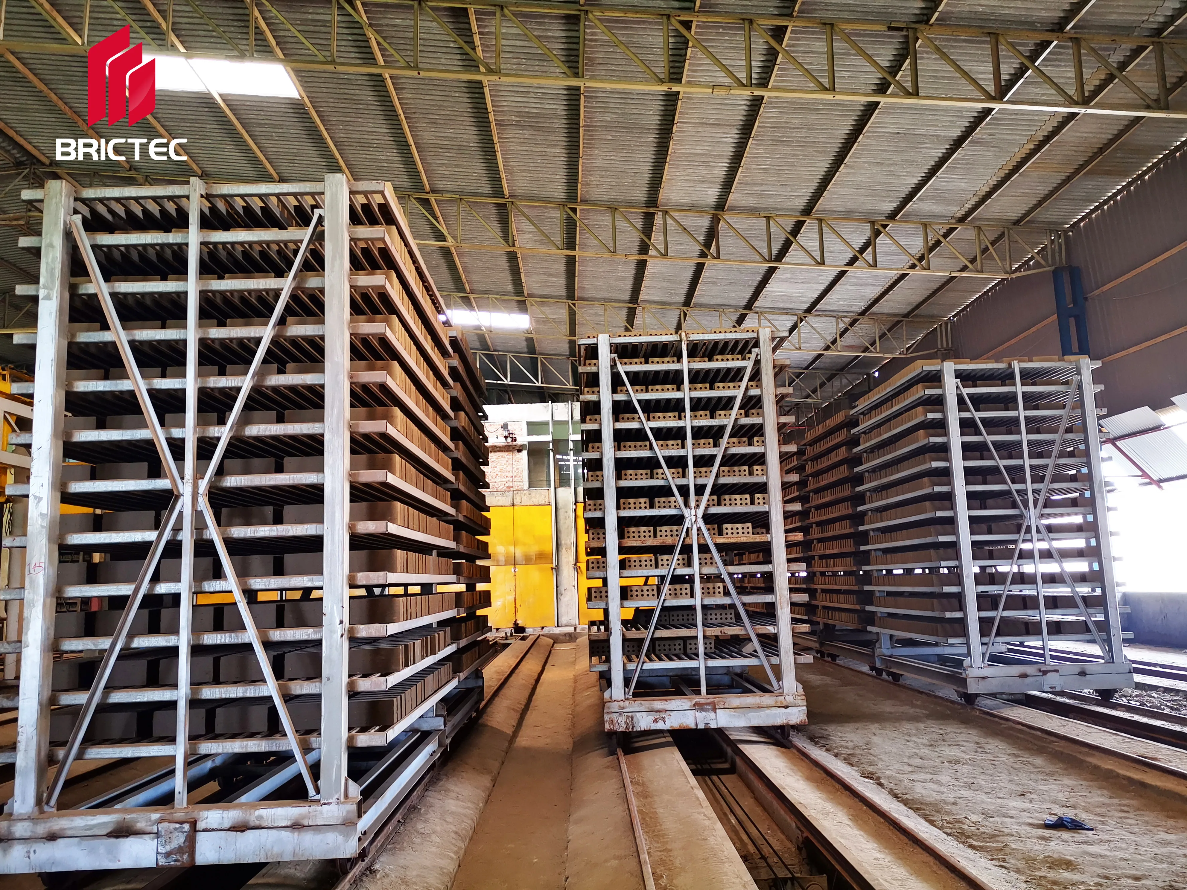 Energy Saving Clay Bricks Dryer Adobe Cc Clay Bricks Machinery for Soil