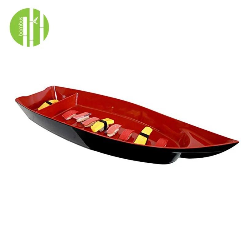 

High quality large stock wooden sushi boat with fast delivery