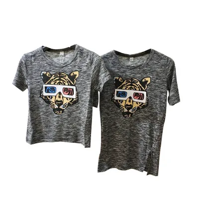 
parent child matching clothes casual Long Dress Mommy and son clothes Mother daughter dresses 