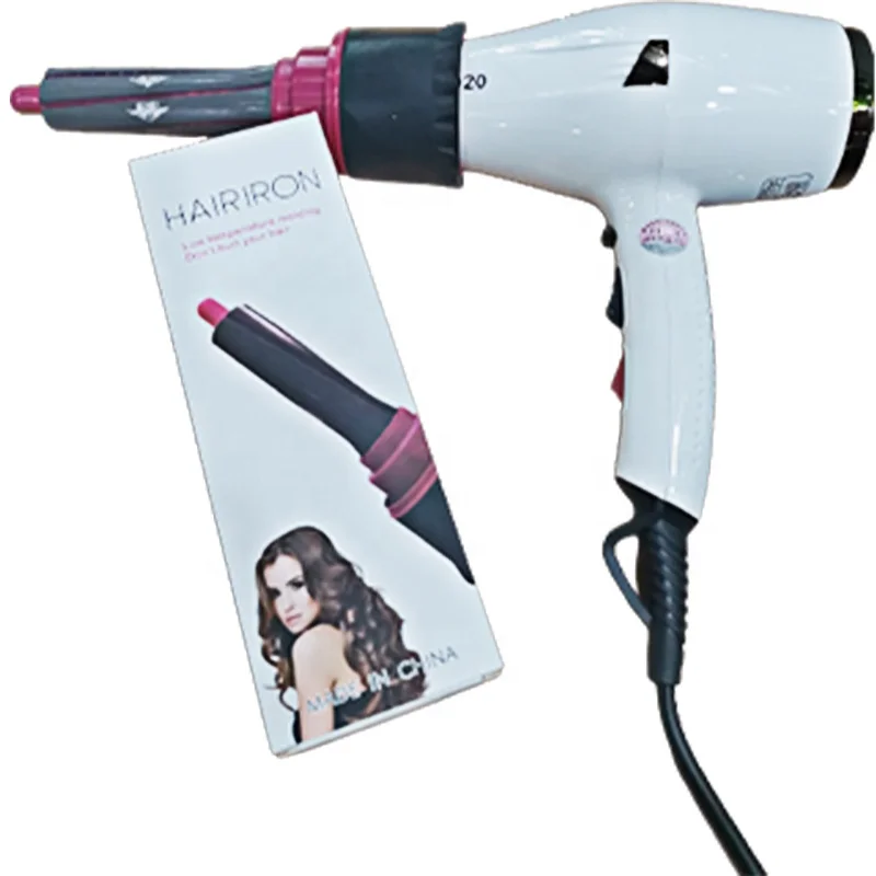 

2022 New Arrival Hair Dryer Nozzle Curling iron Hot Air-wrap Hair Curler Hair Brow Curling Styling Tools