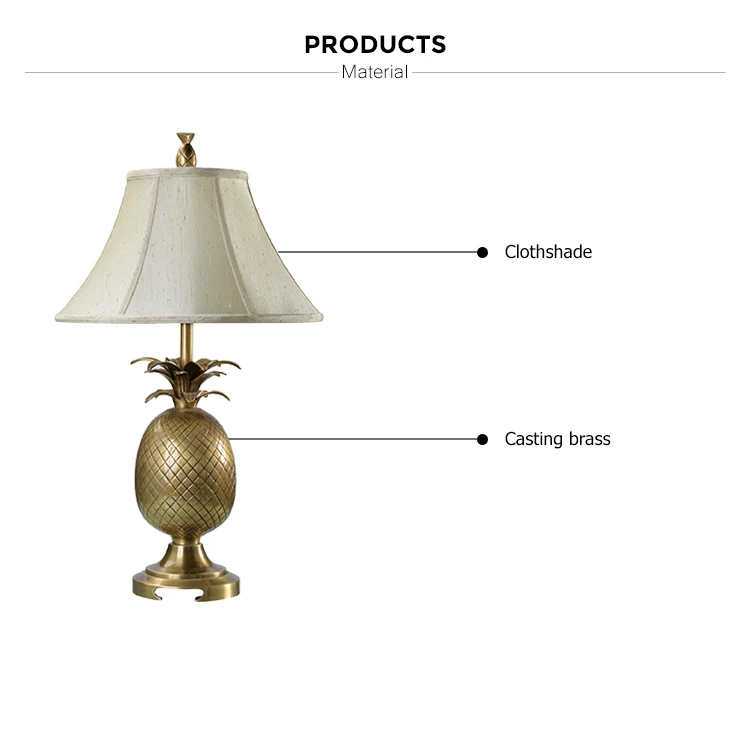 brass table lamp bedside