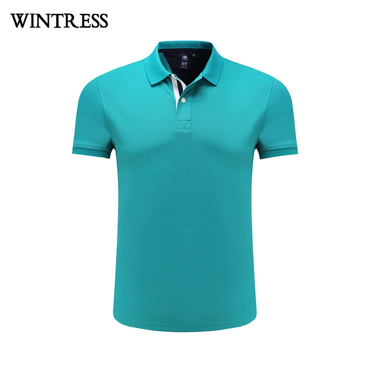 

Wintress New design towel round neck polo shirt, factory direct sport shirt,striped rugby polo shirt wholesale