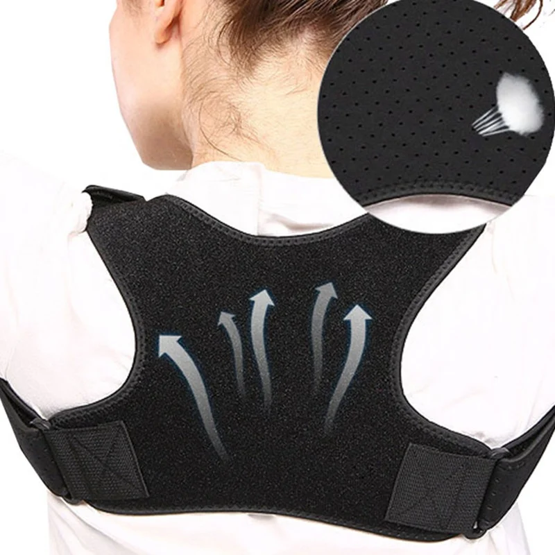 

Factory wholesale hot selling  factory wholesale back posture corrector, Black