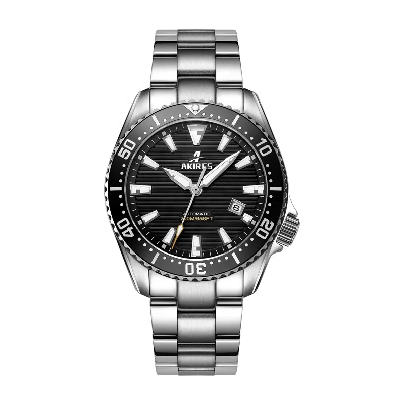 

Stainless steel sapphire glass high quality movement 20ATM waterproof automatic mens watch