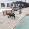 Disco lighting dj truss system elevator lifting tower 200kg heavy duty speaker tower lift with wheel easy to set up,height 6.5m