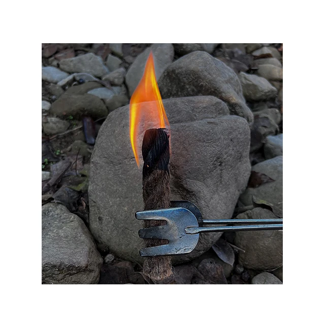 

2022 wholesale new product windproof tinder survival in fire starter twine fire starter sticks for outdoor barbecue