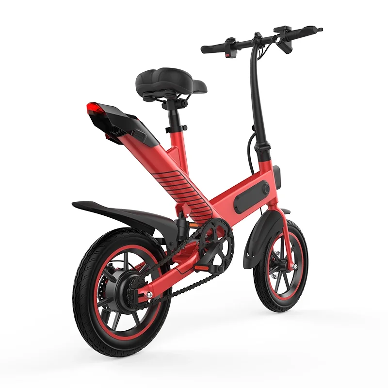 

2021new  Folding Electric Customizable Promotional Gift Bicycle For Sale, Black