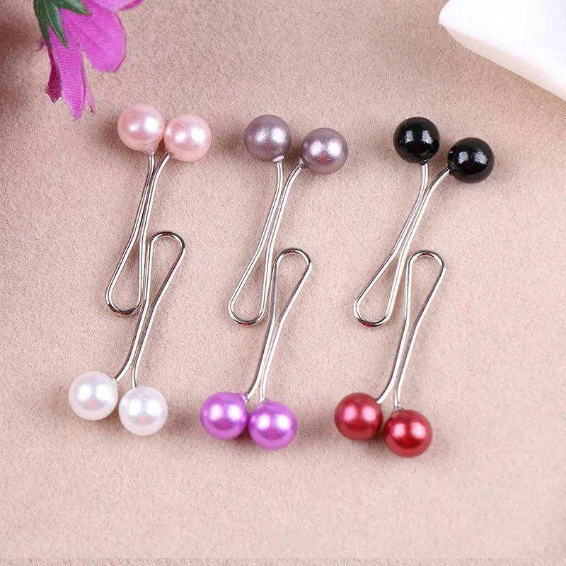 

Women pearl Scarf Brooch Pin Clip Muslim Hijab Pins, Picture