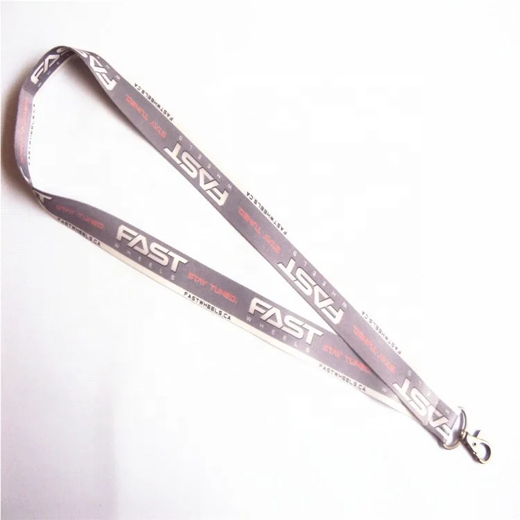 

Wholesale Customizable Neck Lanyard Polyester Lanyard made in China, Full color