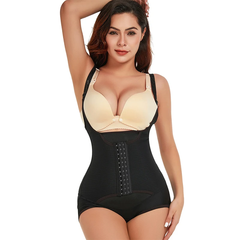 

Women's binders and shapers Slimming sheath woman flat belly waist trainer body shaper tummy slimming bodysuit shapewear