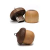 Promotional Cute Manual Wooden Mini Nut Usb 2.0 Flash Drive Wood Acorn Shape Usb Memory Flash Disk 2GB,4GB,8GB,16GB,32GB,64GB