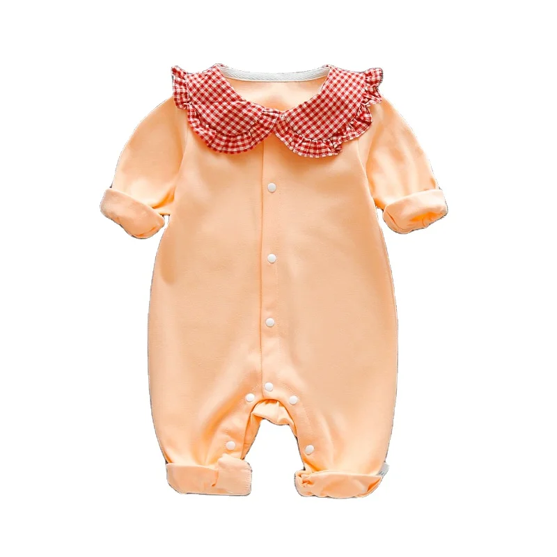 

spring and autumn baby underwear long-sleeved romper newborn clothes