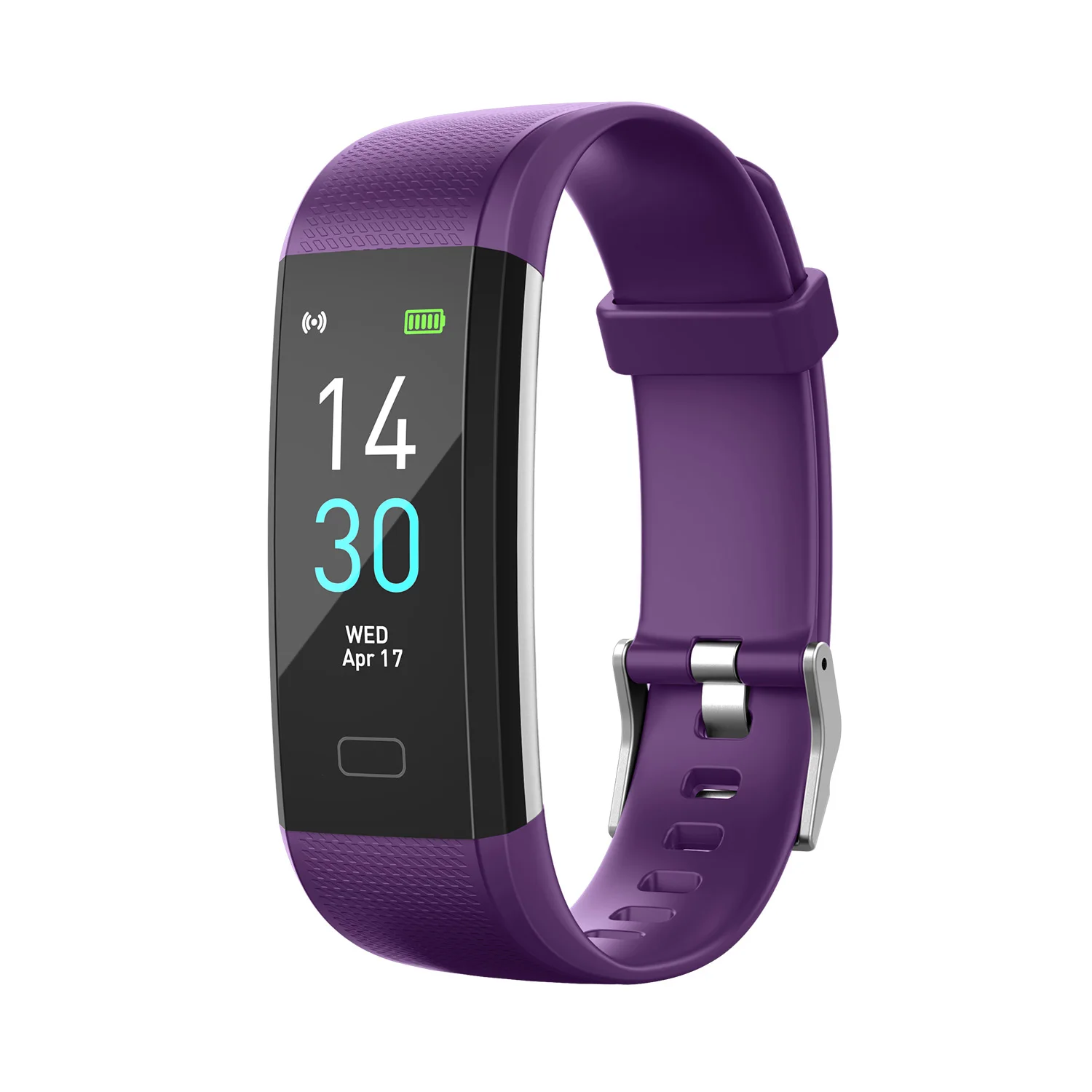 

S5 2.0 Fitness Tracker Smart Watch Ce Rohs Smart Bracelet With Blood Pressure Heart Rate Ip67 Bt4.0 Sport Running Wristband, Black red blue purple green