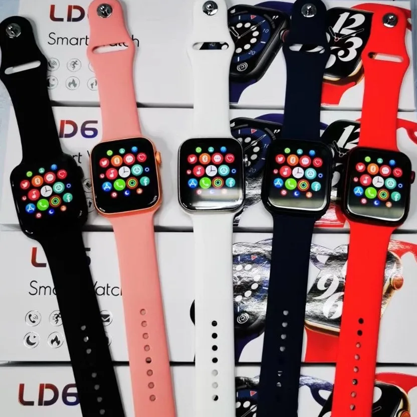 

2021 latest smart watch series 6 ld6 smart watch,BT calling ld6 smartwatch ,LD6 bt calling smartwatch hiwatch